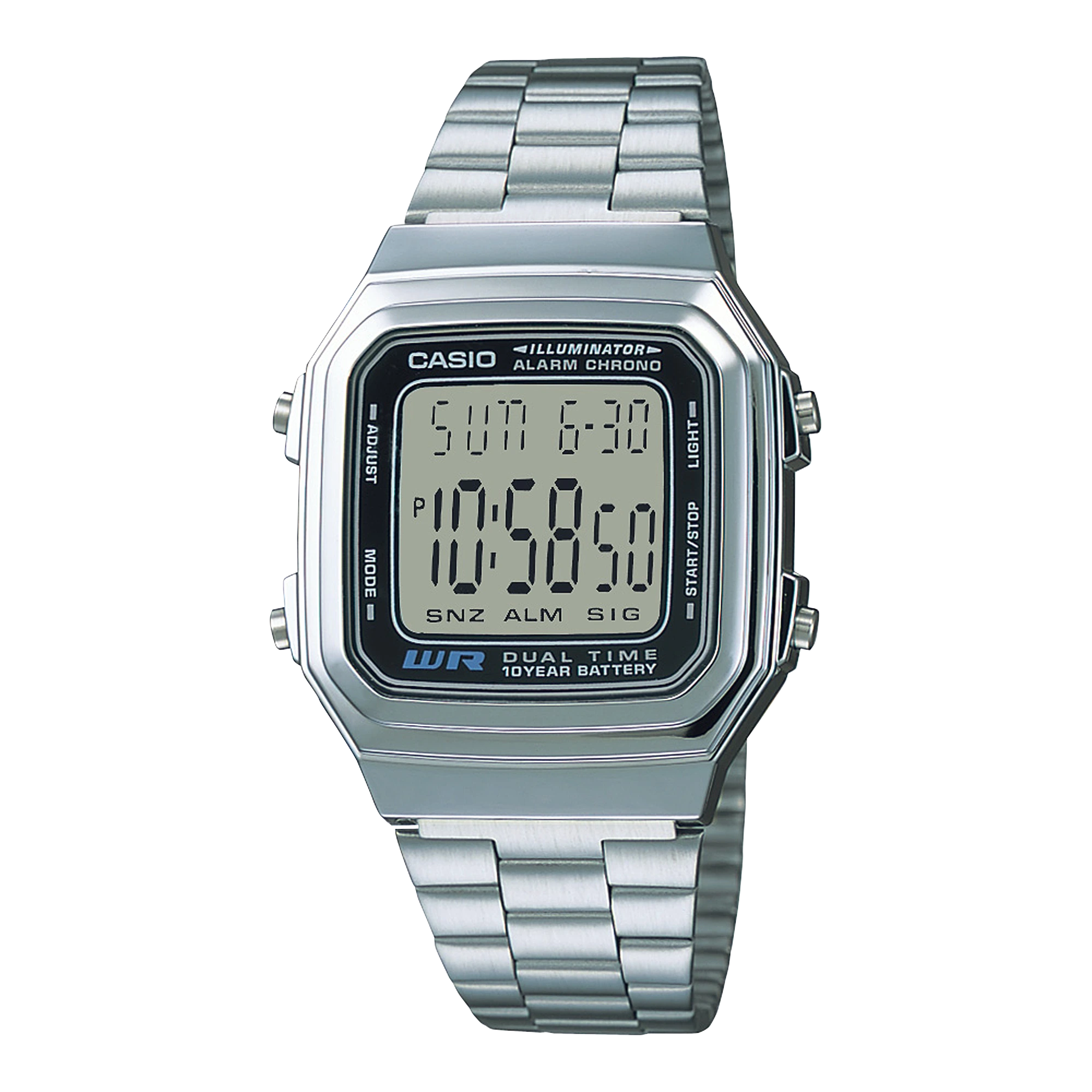 A178WA-1A Casio A178WA-1A price in Pakistan - vintage digital watch with dual time