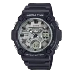 Casio AEQ-120W-7AV price in Pakistan - oversized rugged world time watch