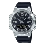 Casio AMW-870-1AV price in Pakistan - black resin analog digital watch