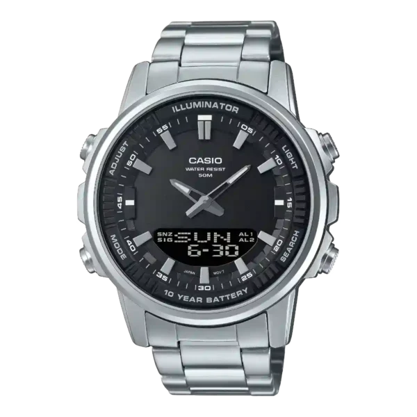 Casio AMW-880D-1AV price in Pakistan - analog digital combi watch