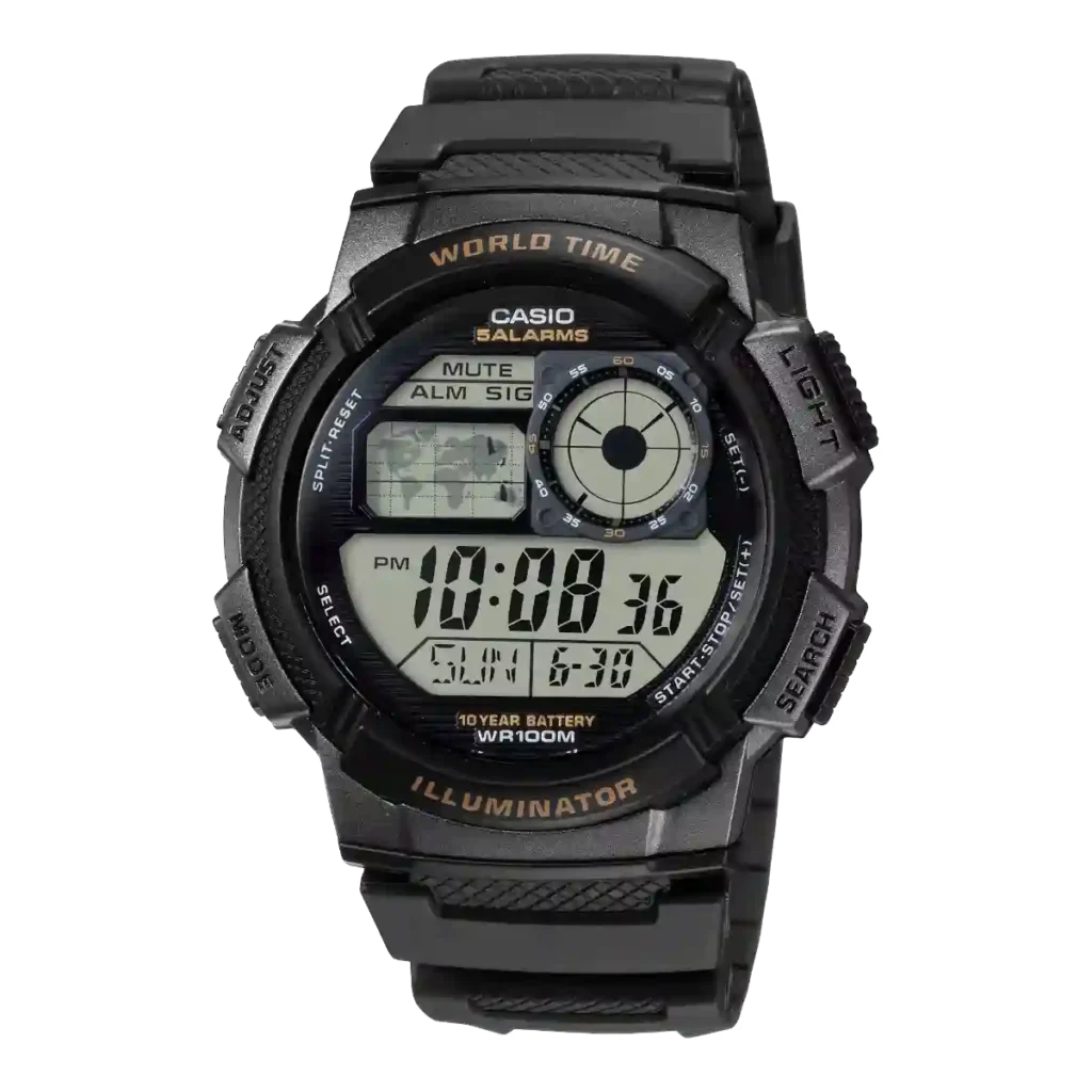 Casio AE-1000W-1AV price in Pakistan - world time digital watch
