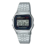 Casio A159W-N1 price in Pakistan - vintage square-face digital watch