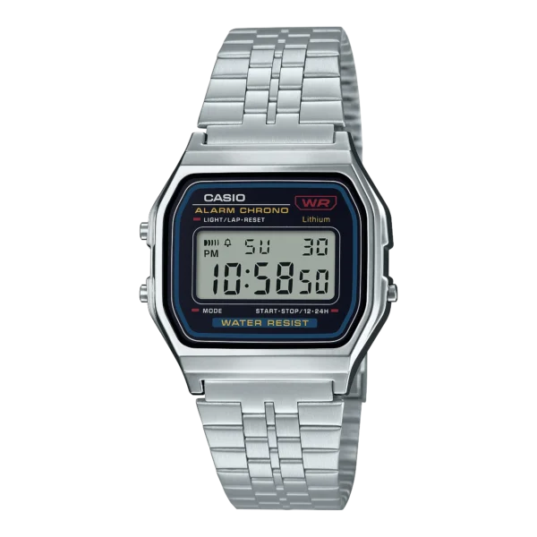 Casio A159W-N1 price in Pakistan - vintage square-face digital watch