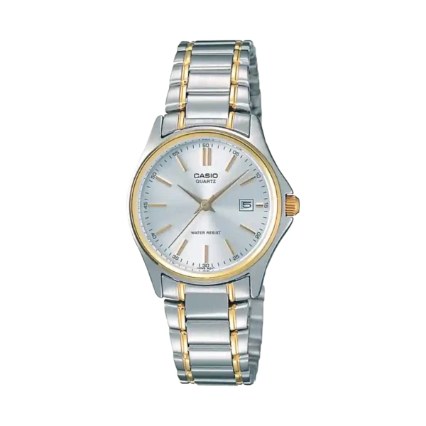 Casio LTP-1183G-7A price in Pakistan - two-tone ladies dress watch