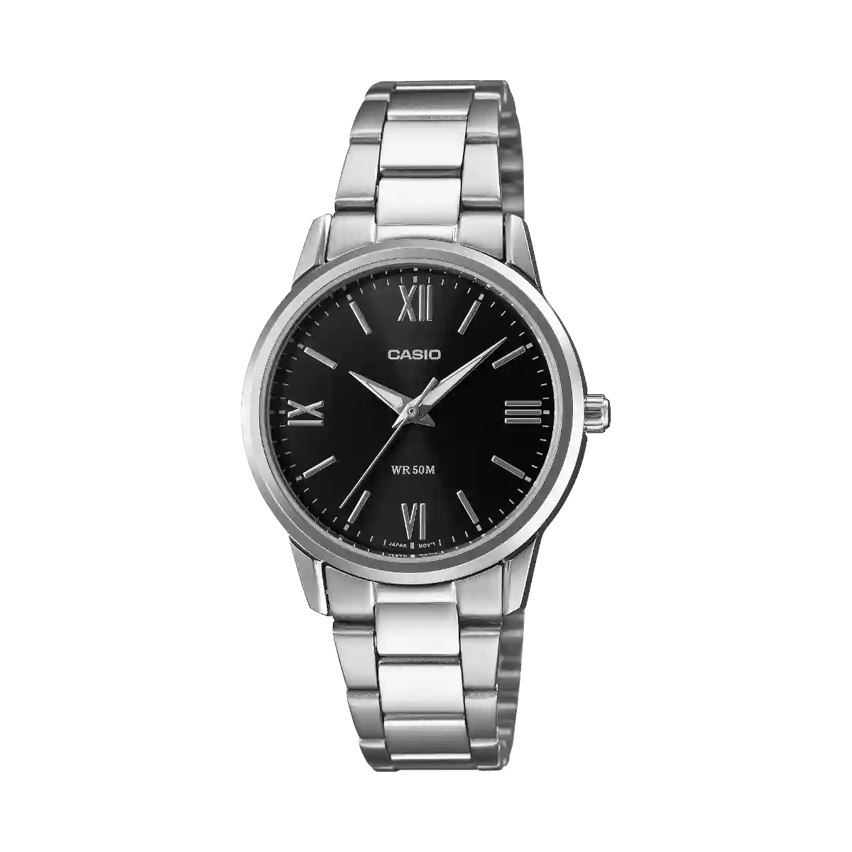 LTP-1303DD-1AV Casio LTP-1303DD-1AV price in Pakistan - black dial ladies watch with Roman numerals