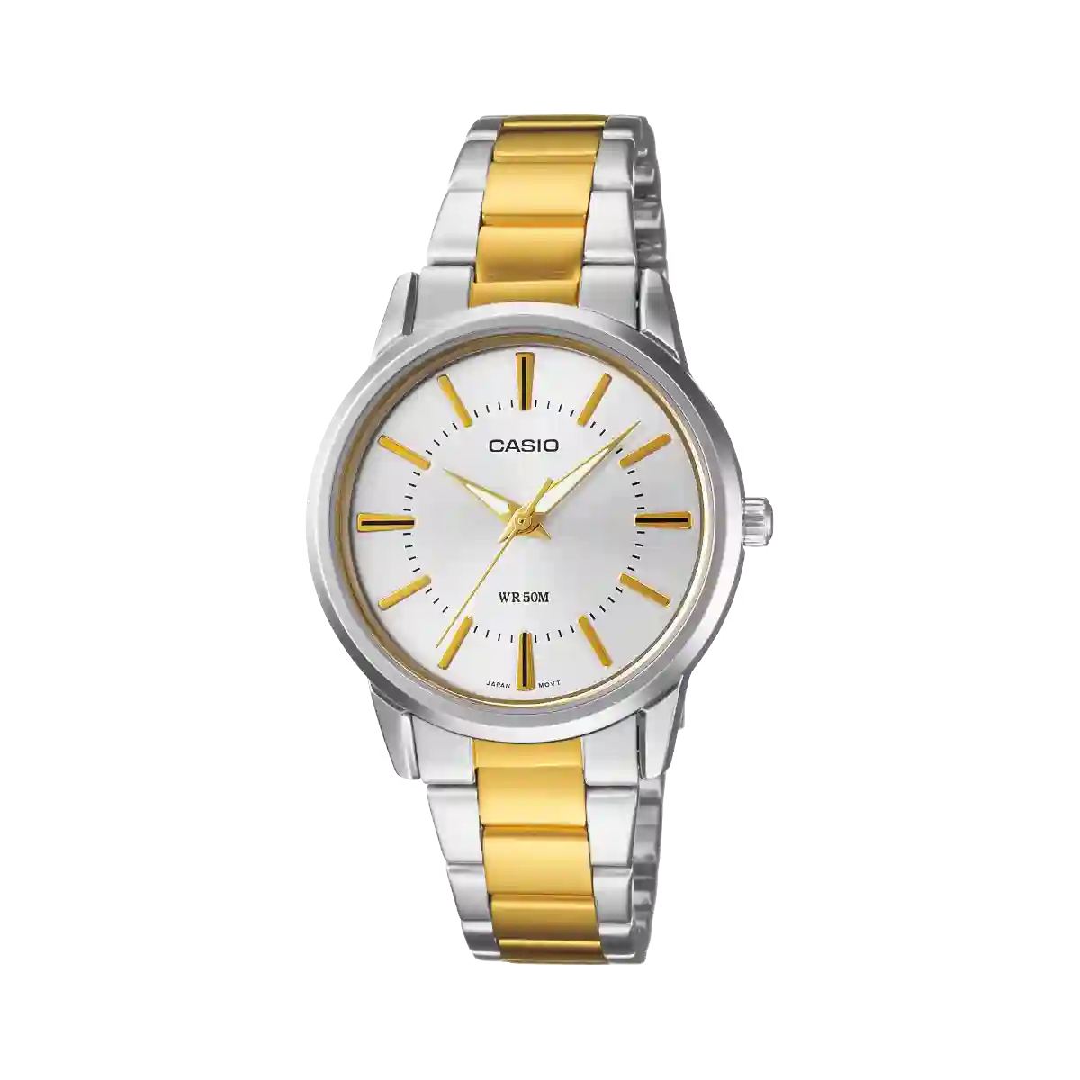 LTP-1303SG-7AV Casio LTP-1303SG-7AV price in Pakistan - two-tone gold silver ladies watch