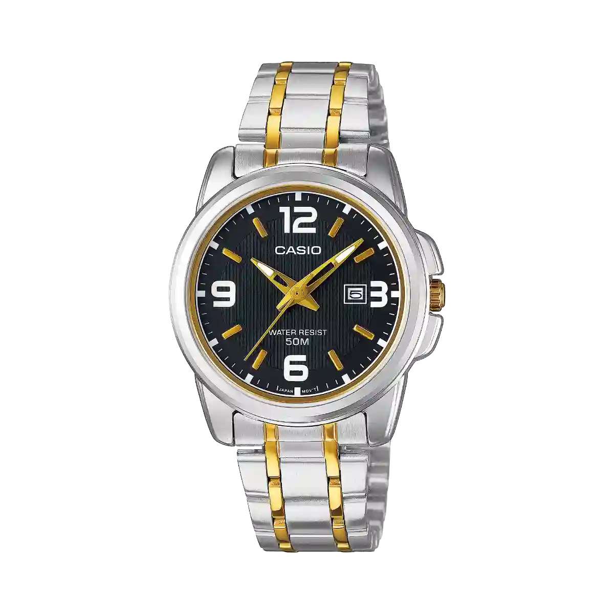 LTP-1314SG-1AV Casio LTP-1314SG-1AV price in Pakistan - two-tone ladies watch with bold numerals