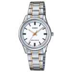 Casio LTP-V005SG-7A price in Pakistan - two tone steel watch