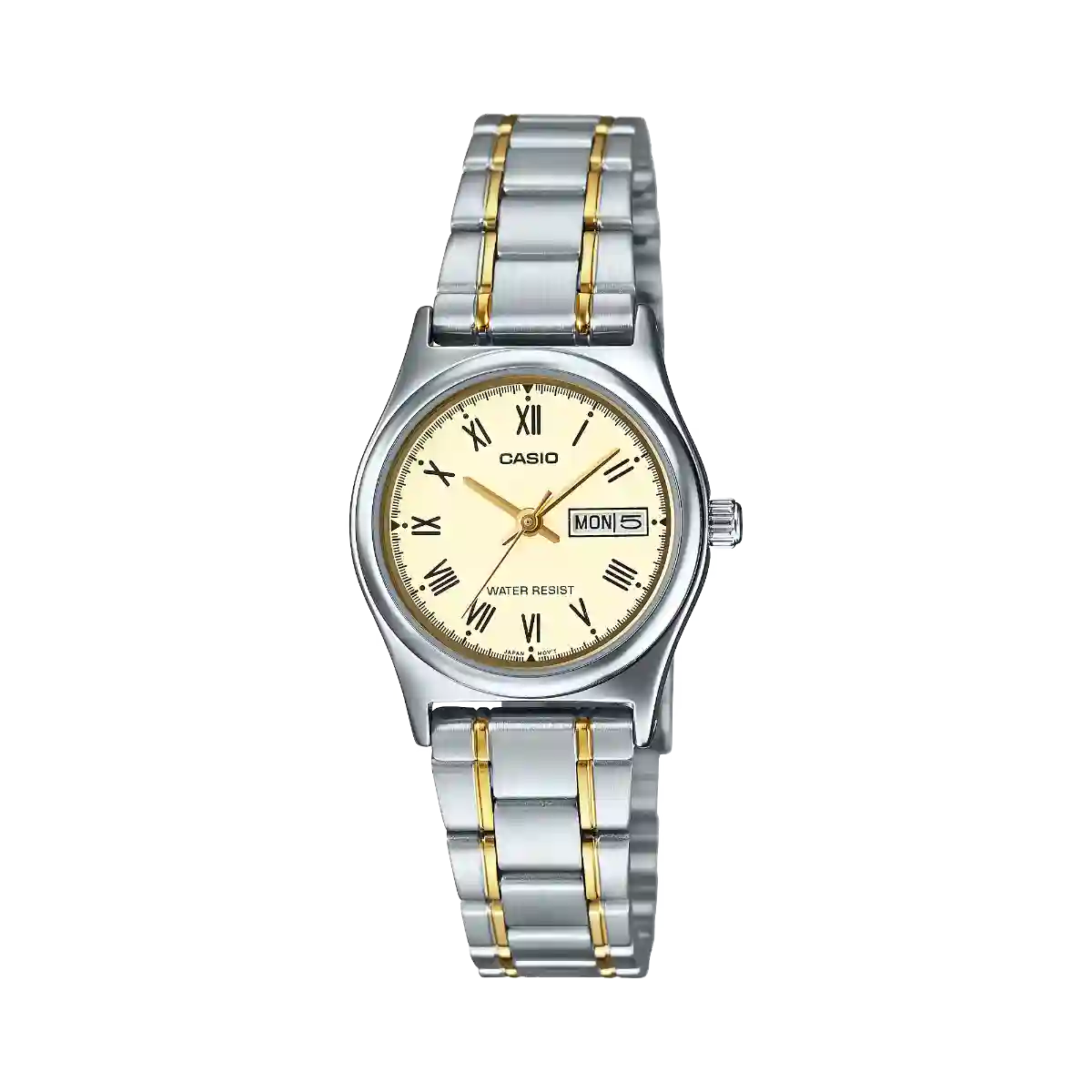 LTP-V006SG-9B Casio LTP-V006SG-9B price in Pakistan - two tone Roman numeral watch