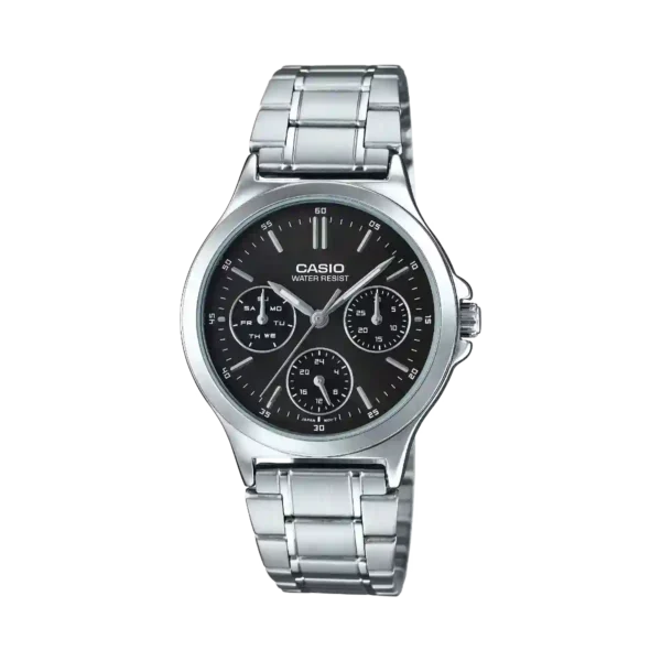 Casio LTP-V300D-1A price in Pakistan - multi-dial black watch