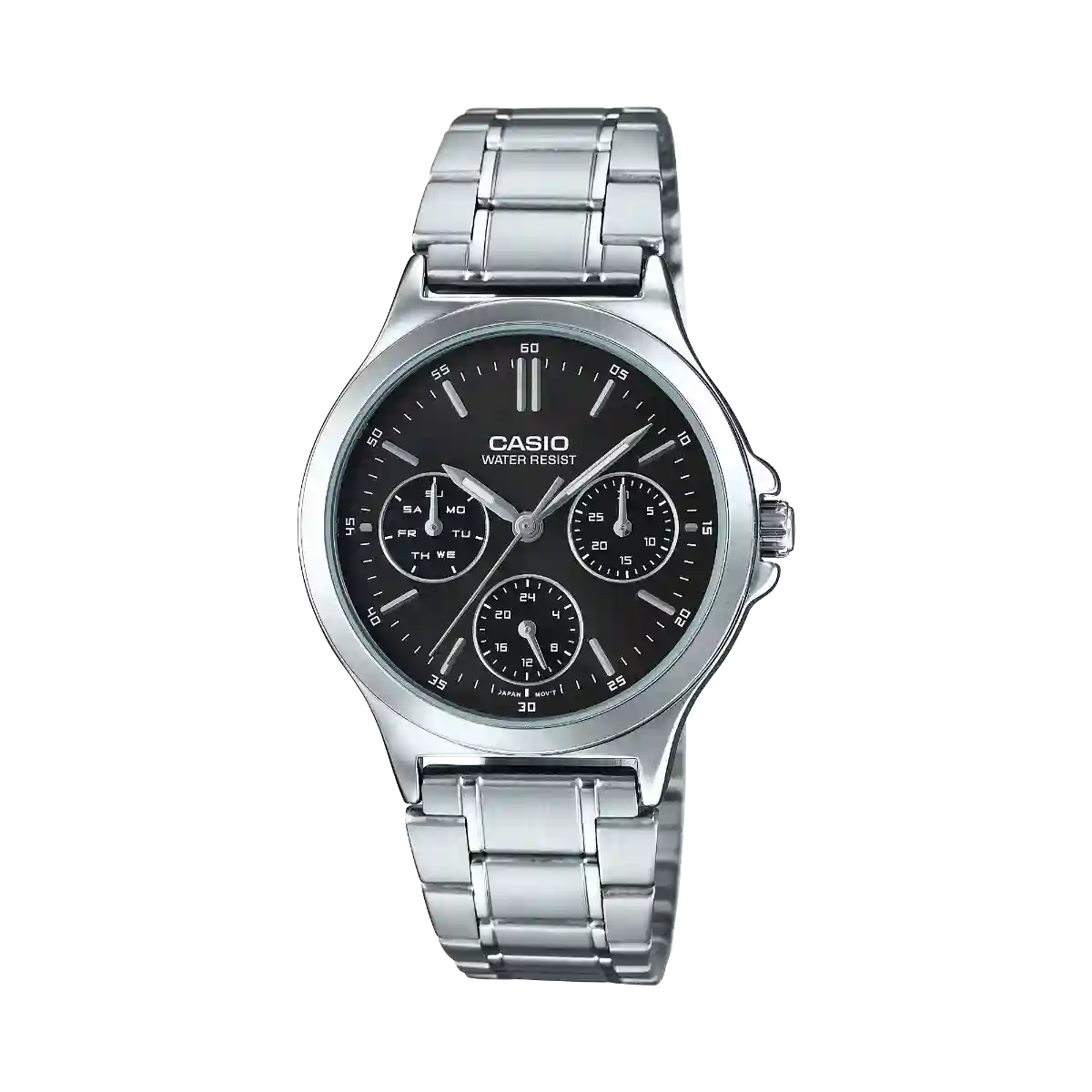 LTP-V300D-1A Casio LTP-V300D-1A price in Pakistan - multi-dial black watch