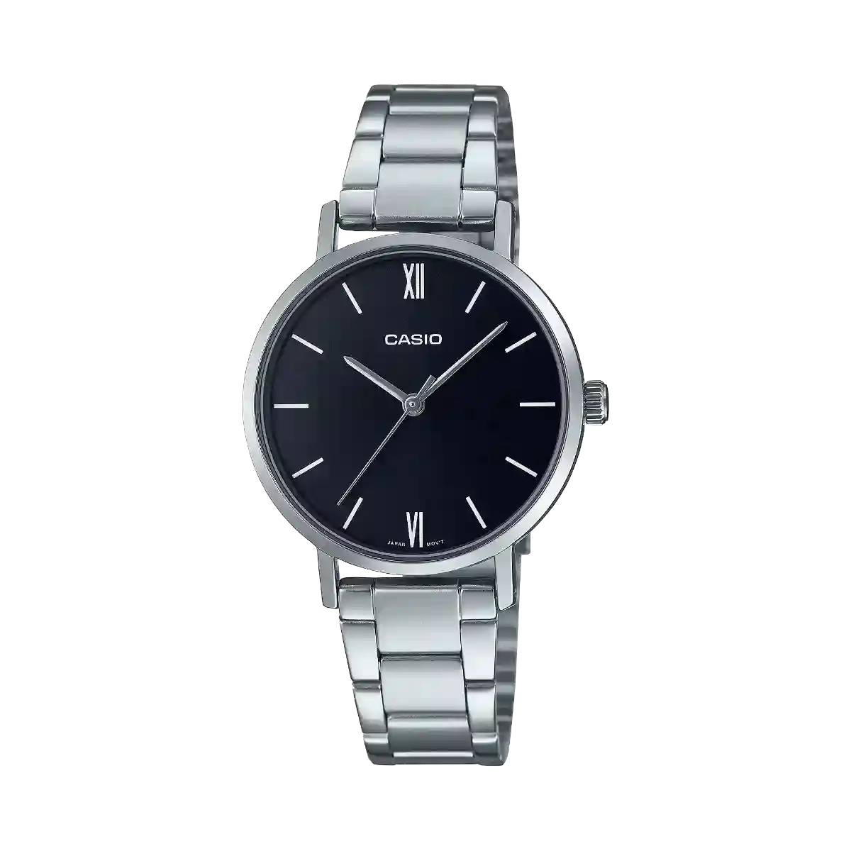 LTP-VT02D-1A Casio LTP-VT02D-1A price in Pakistan - black dial Roman numeral watch