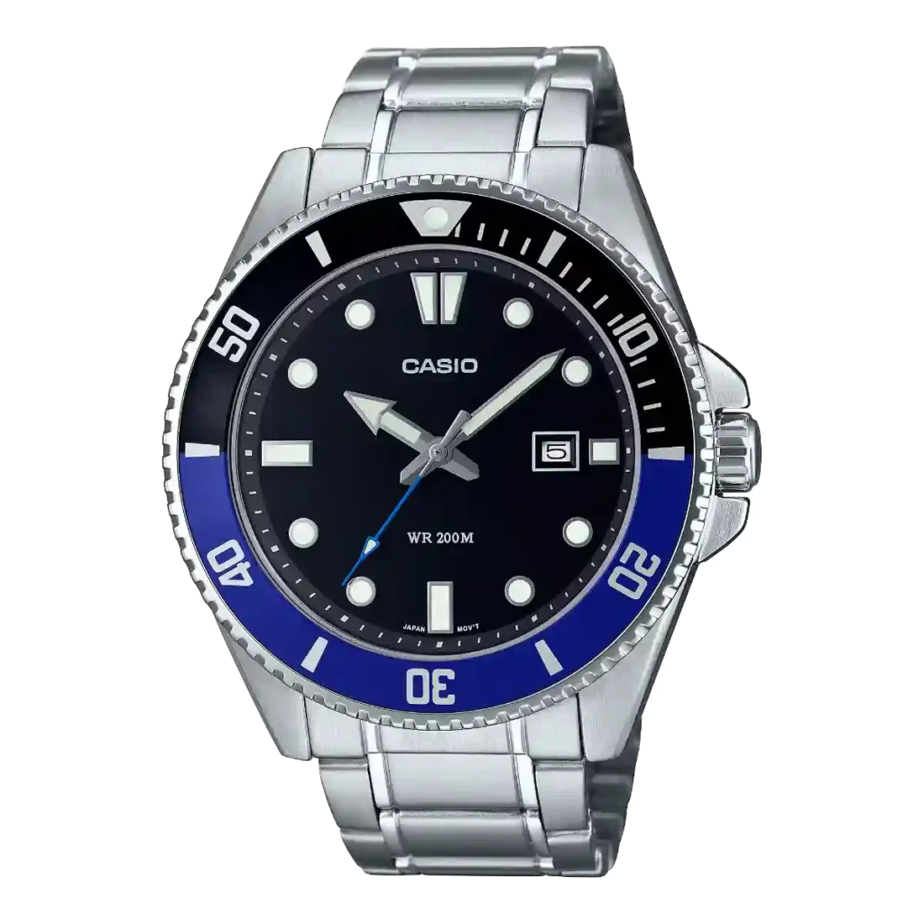 Casio MDV-107D-1A2V price in Pakistan - stainless steel diver watch