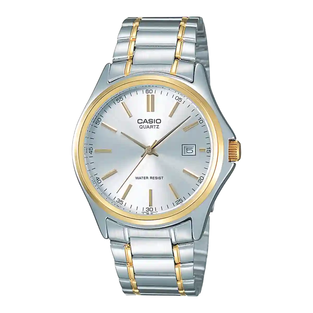 MTP-1183G-7A Casio MTP-1183G-7A two-tone gold and silver wrist watch for men in Pakistan