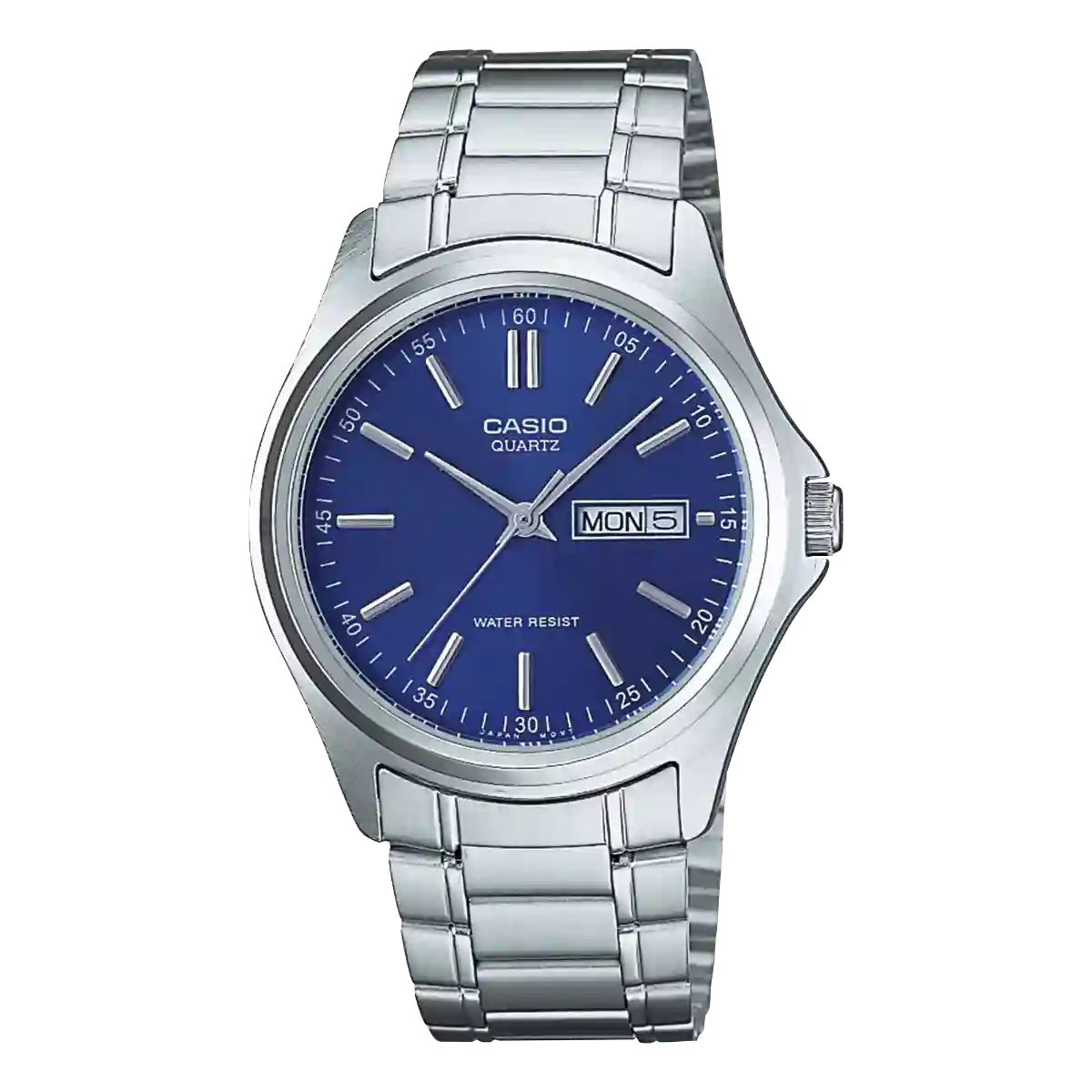 MTP-1239D-2A Casio MTP-1239D-2A blue dial stainless steel wrist watch for men in Pakistan
