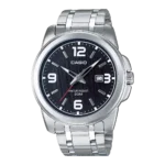Casio MTP-1314D-1AV price in Pakistan - steel watch with bold Arabic numerals
