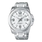 MTP-1314D-7AV price in Pakistan - Casio steel watch with white dial