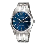 Casio MTP-1335D-2AV price in Pakistan - blue dial day date watch
