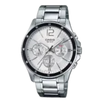 MTP-1374D-7AV price in Pakistan - Casio multi-dial watch with white dial
