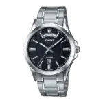 MTP-1381D-1AV price in Pakistan - Casio steel watch with day date display