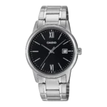 Casio MTP-V002D-1B3 price in Pakistan – black dial stainless steel watch