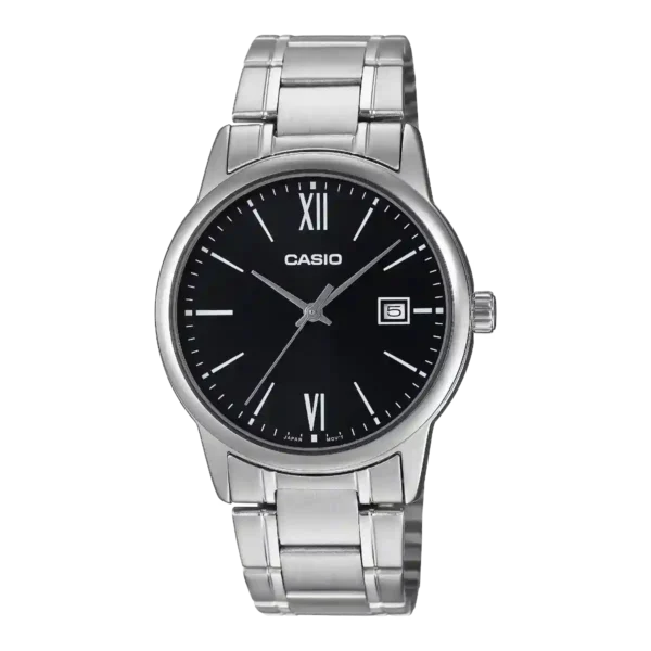 Casio MTP-V002D-1B3 price in Pakistan – black dial stainless steel watch