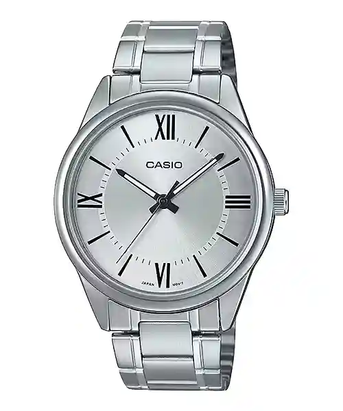MTP-V005D-7B5 price in Pakistan – Casio silver dial stainless steel watch