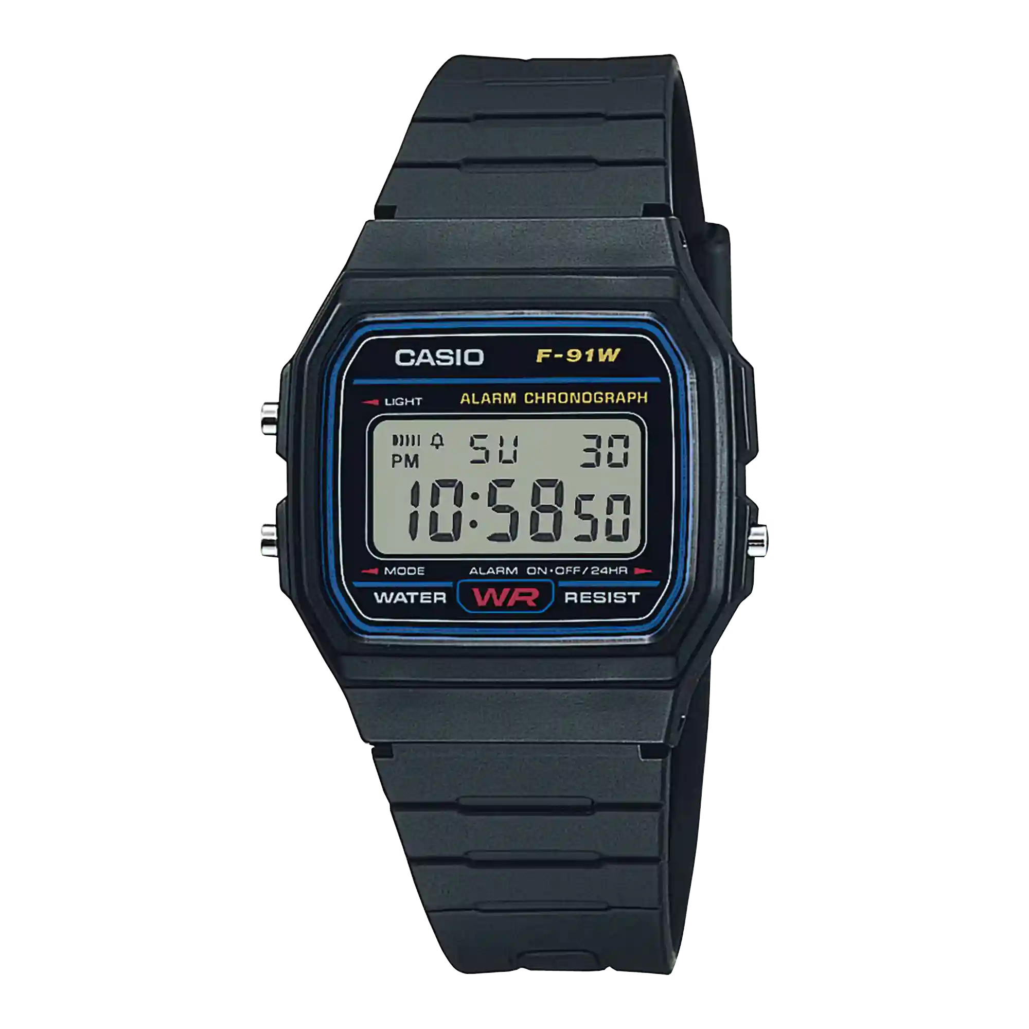F-91W-1 Casio F-91W-1 price in Pakistan black resin digital watch with alarm and stopwatch