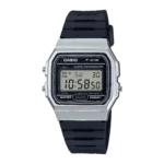 Casio F-91WM-7A price in Pakistan silver tone digital watch with black resin band