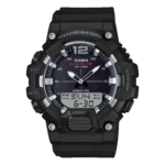 Casio HDC-700-1AV price in Pakistan black analog digital sports watch with world time and resin strap