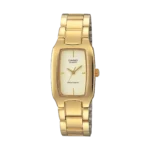 Casio LTP-1165N-9CR price in Pakistan – gold tone ladies watch with cream dial