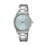 Casio LTP-1303DD-2AV price in Pakistan – light blue ladies watch with Roman dial