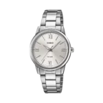 Casio LTP-1303DD-7AV price in Pakistan – silver ladies watch with Roman dial