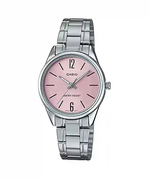 Casio LTP-V005D-4B price in Pakistan ladies pink dial stainless steel analog watch
