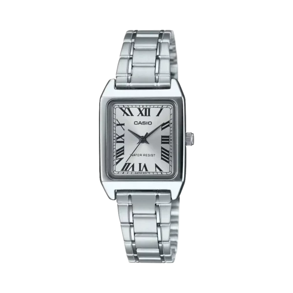 Casio LTP-V007D-7B price in Pakistan – silver ladies watch with Roman numeral dial