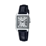 Casio LTP-V007L-7B1 price in Pakistan – Roman numeral ladies watch with black leather strap