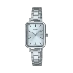 Casio LTP-V009D-2E price in Pakistan – slim rectangular ladies watch with light blue dial