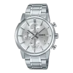 Casio MTP-E510D-7AV price in Pakistan silver dial men's chronograph watch with stainless steel band
