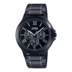 Casio MTP-V300B-1A price in Pakistan - black stainless steel men's analog watch