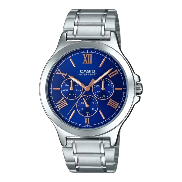 MTP-V300D-2A price in Pakistan - Casio multi-dial watch with Roman numerals