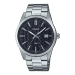 Casio MTP-VD03D-1A price in Pakistan men's black textured dial stainless steel analog watch with date