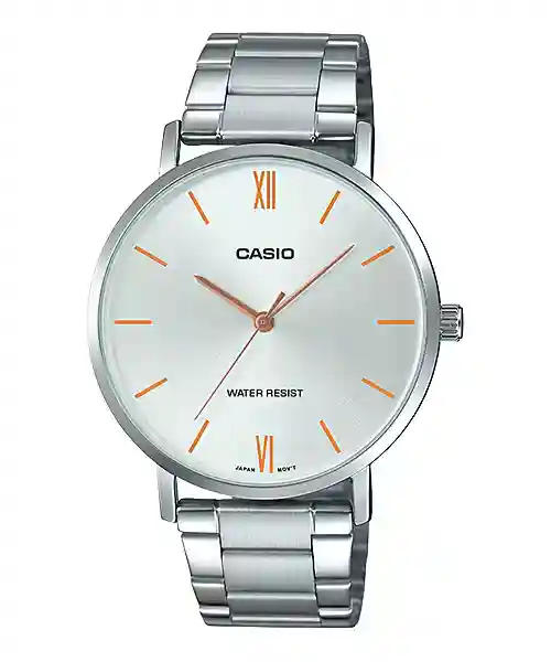 Casio MTP-VT01D-7B price in Pakistan silver dial stainless steel analog watch
