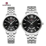 NAVIFORCE NF9238 price in Pakistan - men's and women's quartz calendar couple watches