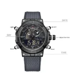 NAVIFORCE NF9219 Dual Display TPU Strap Sports Watch for Men - Image 2