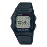 Casio W-800H-1AV price in Pakistan black digital Illuminator watch with 10 year battery and resin band